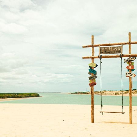Pousada Chale Mar Rio Galinhos Luaran gambar