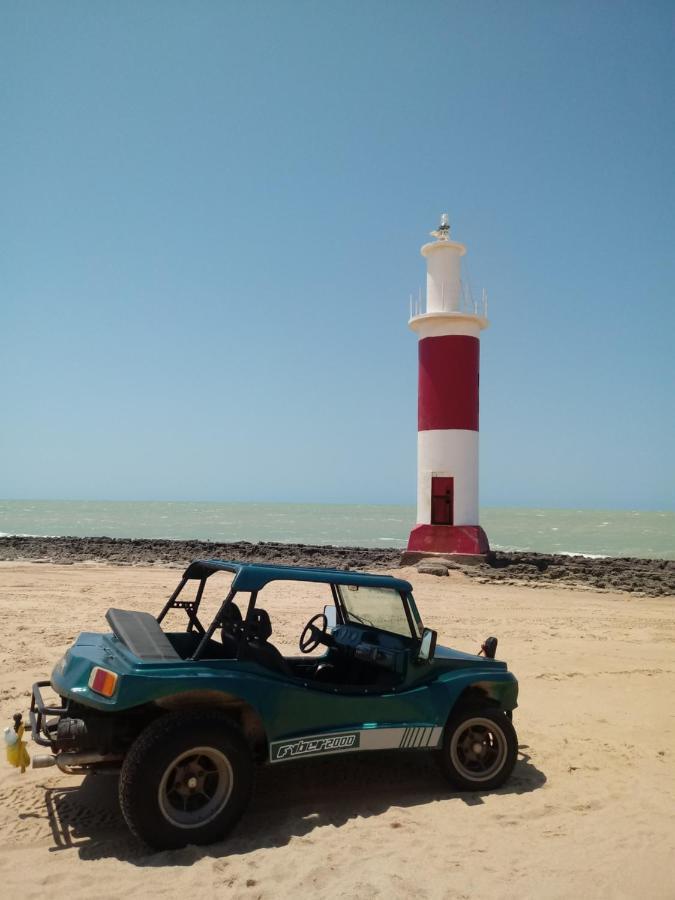 Pousada Chale Mar Rio Galinhos Luaran gambar