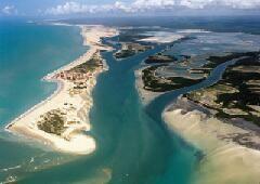 Pousada Chale Mar Rio Galinhos Luaran gambar